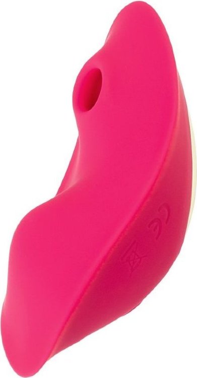 Розовый вкладыш в трусики с вакуум-волновой стимуляцией JOS Pimpit