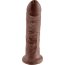 Коричневый фаллоимитатор 8 Cock - 20,3 см. - Коричневый фаллоимитатор 8 Cock - 20,3 см.