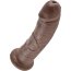 Коричневый фаллоимитатор 8 Cock - 20,3 см. - Коричневый фаллоимитатор 8 Cock - 20,3 см.