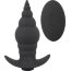 Черная анальная вибропробка RC Butt Plug - 9,6 см.  Цена 9 455 руб. - Черная анальная вибропробка RC Butt Plug - 9,6 см.