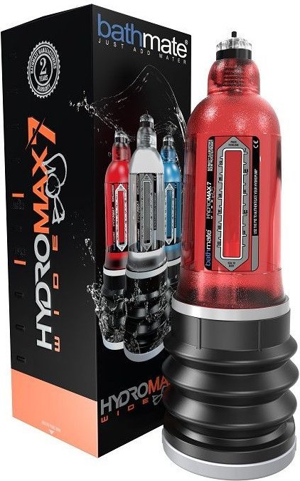 Красная гидропомпа HydroMAX7 Wide Boy