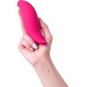 Ярко-розовый многофункциональный стимулятор клитора Blossy