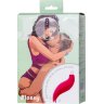 Ярко-розовый многофункциональный стимулятор клитора Blossy