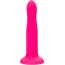 Ярко-розовый, светящийся в темноте фаллоимитатор Sam Glow - 17 см.  Цена 2 787 руб. - Ярко-розовый, светящийся в темноте фаллоимитатор Sam Glow - 17 см.