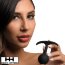 Черная анальная пробка с утяжелением Premium Silicone 3.3 Weighted Round Plug - 8,4 см. - Черная анальная пробка с утяжелением Premium Silicone 3.3 Weighted Round Plug - 8,4 см.