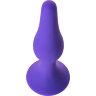 Фиолетовая анальная втулка Toyfa A-toys - 10,2 см.