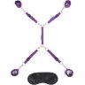 Фиолетовый набор фиксаций на кровати Classic Bed Spreader