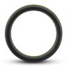 Черно-зеленое эрекционное кольцо Silicone Go Pro Cock Ring