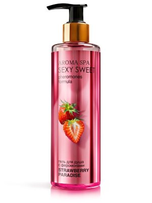 Гель для душа с феромонами и ароматом клубники Strawberry Paradise - 200 мл.  Цена 676 руб. Нежный гель для душа с ароматом спелой клубники и феромонами. Бережно очищает и увлажняет кожу, даря ей чувственное блаженство. После использования геля кожа становится мягкой и шелковистой. Чарующий аромат клубники дарит ощущение чувственности и неги. Феромоны придают сексуальности и очарования, усиливают притягательность и раскрепощают. нанесите гель на влажную кожу, вспеньте и смойте. Погрузитесь в мир клубничного рая! Aqua, Sodium Laureth Sulfate, Cocamidopropyl Betaine, Glycerin, Decyl Glucoside Caprylyl/Capryl Glucoside, Maltooligosyl Glucoside / Hydrogenated Starch Hydrolysate, Sodium Chloride, Parfum /Aroma, Lactic Acid, Methylchloroisothiazolinone, Methylisothiazolinone, Amyl Cinnamal, CI 19140, CI 14720. Страна: Россия. Объем: 200 мл.
