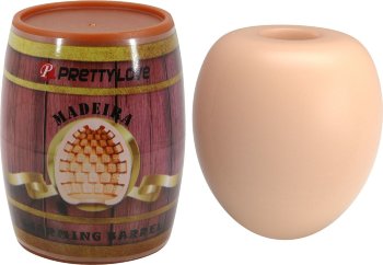 Мастурбатор в футляре-бочке Charming Barrel Madeira