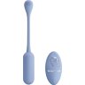 Голубое виброяйцо Lechies с пультом ДУ