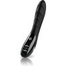 Вибратор с электростимуляцией Sizzling Simon Black Edition - 27 см.