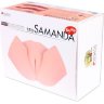 Мастурбатор-полуторс с вагиной и анусом Samanda
