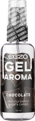 Интимный лубрикант EGZO AROMA с ароматом шоколада - 50 мл.  Цена 513 руб. Лубрикант Aroma от EGZO способен сделать интимную близость не только сладострастной, но и в прямом смысле сладкой. Достаточно небольшого количества смазки с возбуждающим ароматом шоколада, чтобы превратить части тела партнёра в изысканное лакомство. Сладкий гель содержит только пищевые компоненты, не имеет в составе красителей и абсолютно безопасен при проглатывании. Конечно, можно использовать Aroma не только для орального секса: при вагинальном контакте смазка подарит непревзойдённое скольжение! Лубрикант поставляется в компактном флаконе с дозатором и крышечкой – для бережного хранения. Благодаря дозатору для нанесения смазки достаточно одного нажатия. Aroma не оставляет следов на белье, не скатывается даже во время интенсивных ласк, легко смывается водой. Смазка совместима с презервативами и секс-игрушками из любых материалов. пропиленгликоль, глицерин, микроцеллюлоза, касторовое масло, ароматизатор, феноксиэтанол, вода. Страна: Великобритания. Объем: 50 мл.