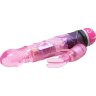 Розовый вибратор-кролик Lovers - 17,5 см.