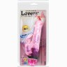 Розовый вибратор-кролик Lovers - 17,5 см.