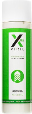 Крем для мужчин Xtra Viril - 75 мл.  Цена 2 388 руб. Откройте новые горизонты уверенности и удовольствия с Xtra Viril — натуральным кремом для мужчин, который поддерживает мужскую силу и потенцию. Сочетая проверенные веками растительные ингредиенты, этот крем помогает заботиться о вашем теле, поддерживая его естественные процессы. Активные компоненты — пажитник и имбирь — обеспечивают крему мощные стимулирующие свойства. Эти природные афродизиаки увеличивают приток крови к интимной зоне, способствуя улучшению кровообращения и тонизируя ткани. Пажитник и имбирь поддерживают здоровье тканей, улучшая кровоток и придавая ощущение наполненности. Используя натуральные средства, вы повышаете свою самооценку и улучшаете связь со своим телом. Легкая текстура крема быстро впитывается, не оставляет следов и не имеет резкого запаха, делая его идеальным для ежедневного применения. Избегайте рисков, связанных с инвазивными методами, выбрав естественный и мягкий подход к поддержанию мужского здоровья. Ежедневное использование Xtra Viril помогает повысить энергию, усилить либидо и укрепить уверенность в себе. Это ваш путь к новому уровню уверенности и самореализации. Попробуйте и раскройте свой потенциал естественным образом! наносите крем ежедневно для достижения наилучших результатов. Aqua, glycerin, PEG-40 hydrogenated castor oil, phenoxyethanol, carbomer, triethanolamine, chlorphenesin, trigonella foenum-graecum seed extract, zingiber officinale root extract, zingiber officinale root oil, ethylhexylglycerin, citric acid, potassium sorbate, sodium benzoate, tocopherol, helianthus annuus seed oil, limonene, citral, geraniol. Страна: Франция. Объем: 75 мл.