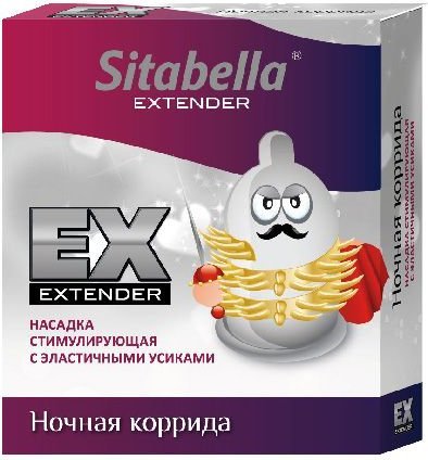 Стимулирующая насадка Sitabella Extender Ночная коррида