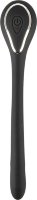 Черный гибкий уретральный стимулятор с вибрацией Vibrating Bendable Dilator - 13,5 см.