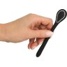 Черный гибкий уретральный стимулятор с вибрацией Vibrating Bendable Dilator - 13,5 см.