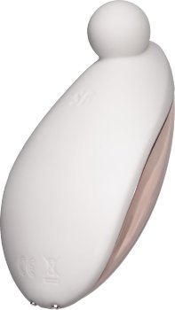 Белый вибростимулятор клитора Satisfyer Spot On 2
