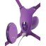 Фиолетовый пояс с вибровкладкой Ultimate G-Spot Butterfly Strap-On - Фиолетовый пояс с вибровкладкой Ultimate G-Spot Butterfly Strap-On