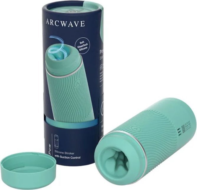 Мятный мастурбатор с контролем всасывания Arcwave Pow Stroker
