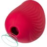Красный вакуум-волновой стимулятор клитора Birdie