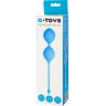 Голубые вагинальные шарики Toyfa A-toys