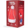 Красный вибростимулятор в форме колпака Magical Santa Hat