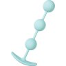 Мятные анальные шарики на сцепке Triplex - 15 см.