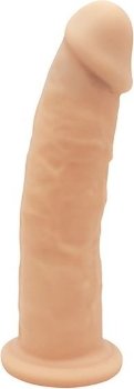 Телесный фаллоимитатор на присоске DILDO 7.5INCH - 19 см.