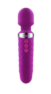 Фиолетовый wand-вибратор Be Wanded - 20 см. Длина: 2 см. Диаметр: 4.1 см. Массажер клитора Be Wanded фиолетового цвета. Сделан из прочных материалов, удобен для использования. Один мотор, 16 режимов вибрации. Подходит для клитора и эрогенных зон. Уровень IPX5 защищает от брызг. Заряжается через USB. Страна: Китай. Материал: силикон. Батарейки: встроенный аккумулятор.