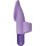 Фиолетовая вибропуля с силиконовой щеточкой для клиторальной стимуляции Fingerific  Цена 5 964 руб. - Фиолетовая вибропуля с силиконовой щеточкой для клиторальной стимуляции Fingerific