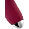 Бордовый вибратор-кролик Mion - 22 см.
