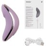 Сиреневый вакуум-волновой вибростимулятор клитора Satisfyer Vulva Lover 1