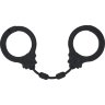Черные силиконовые наручники Suppression