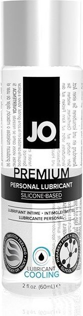 Охлаждающий лубрикант на силиконовой основе JO Personal Premium Lubricant Cooling - 60 мл.