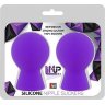 Фиолетовые присоски для груди LIT-UP NIPPLE SUCKERS SMALL PURPLE