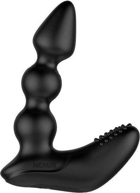 Черный вибростимулятор Nexus Bendz Prostate Edition - 14,1 см.