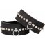 Черные наручники Diamond Studded Wrist Cuffs  Цена 4 336 руб. - Черные наручники Diamond Studded Wrist Cuffs
