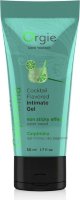 Съедобный интимный гель Orgie Lube Tube Cocktail Caipirinha - 50 мл.