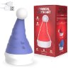 Сиреневый вибростимулятор в форме колпака Magical Santa Hat