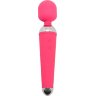 Розовый wand-вибратор Pichile - 20 см.