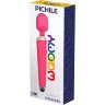 Розовый wand-вибратор Pichile - 20 см.