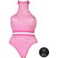 Эффектный розовый комплект Turtle Neck and High Waist Slip  Цена 2 533 руб. - Эффектный розовый комплект Turtle Neck and High Waist Slip