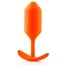 Оранжевая пробка для ношения B-vibe Snug Plug 3 - 12,7 см.  Цена 12 331 руб. - Оранжевая пробка для ношения B-vibe Snug Plug 3 - 12,7 см.