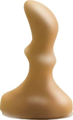 Телесная изогнутая анальная пробка - 10 см.  Цена 600 руб. Длина: 1 см. Диаметр: 2.5 см. Телесная пробка причудливой формы – отличная игрушка и для вас, и для партнёра. Наплывы на стволе обещают мегаприятное распирание стеночек, в то время как изогнутый кончик – яркую стимуляцию предстательной железы у мужчин и дальних уголков попки у женщин. Секс-игрушка также отличается от прочих гладкой бесшовной поверхностью и широким ограничительным основанием для безопасного использования. Страна: Россия. Материал: поливинилхлорид (ПВХ, PVC).