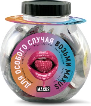 Ультратонкие презервативы MAXUS Sensitive - 100 шт.