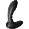 Чёрный стимулятор простаты с вибрацией Wonder Touch